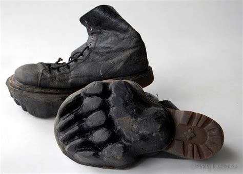 fake bear track shoes|Call The Bear Patrol: Animal Footprint Shoes .